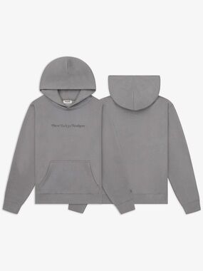 New York or Nowhere Gray Pullover Hoodie
